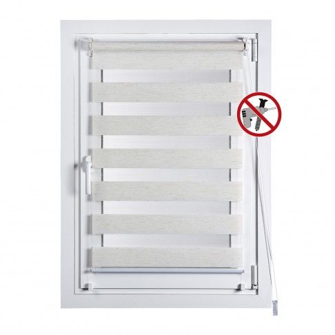 Estore C&F N&Day 120x180cm Cinza Estore C&F N&Day 120x180cm Cinza