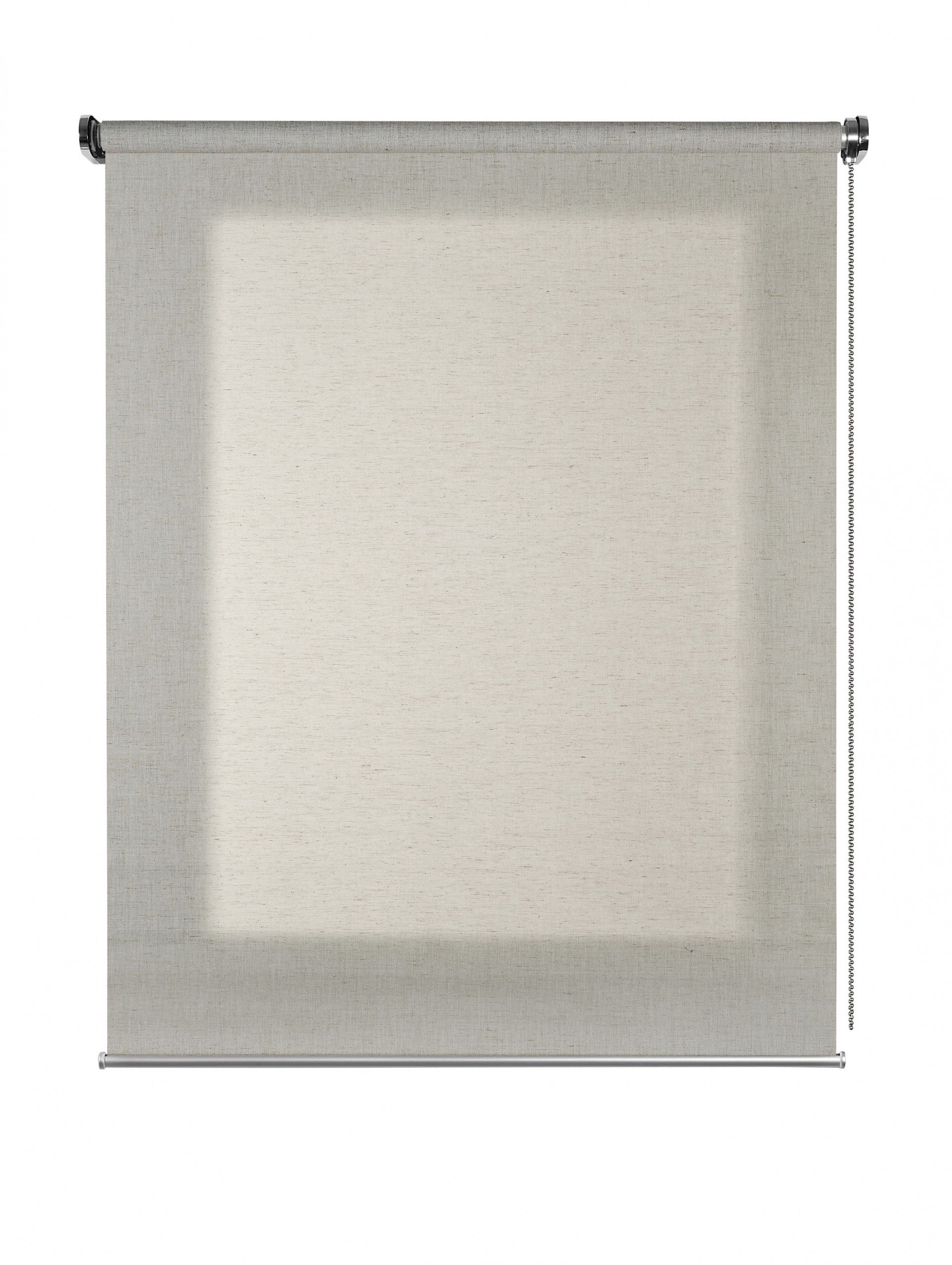 Estore Scandi Translúcido 140x180 Castanho