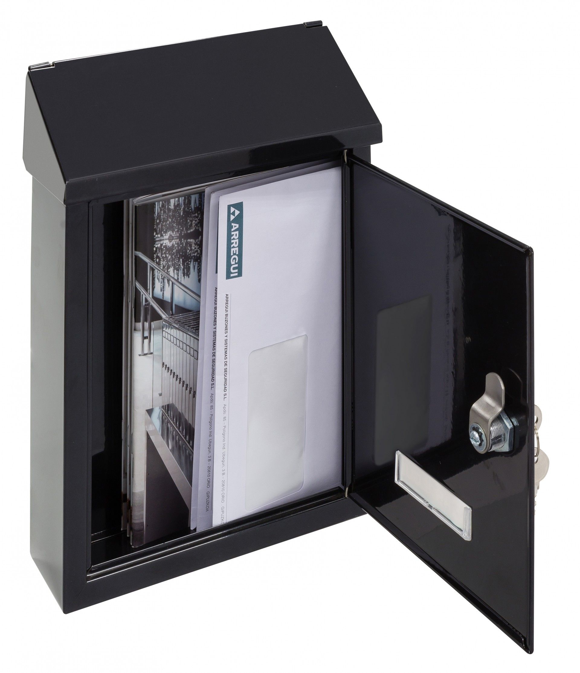 Caixa Correio Smart Aço Preto