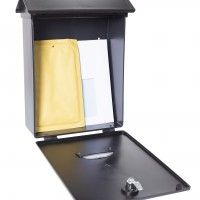 Caixa Correio Classic Pvc Preto Caixa Correio Classic Pvc Preto