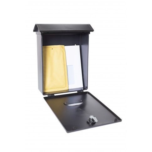 Caixa Correio Classic Pvc Preto Caixa Correio Classic Pvc Preto