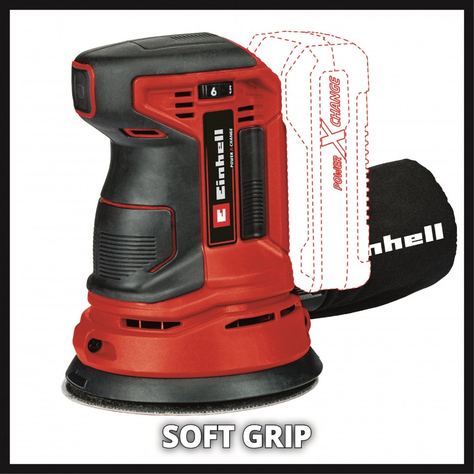Lixadora Orbital sem fio 18v
