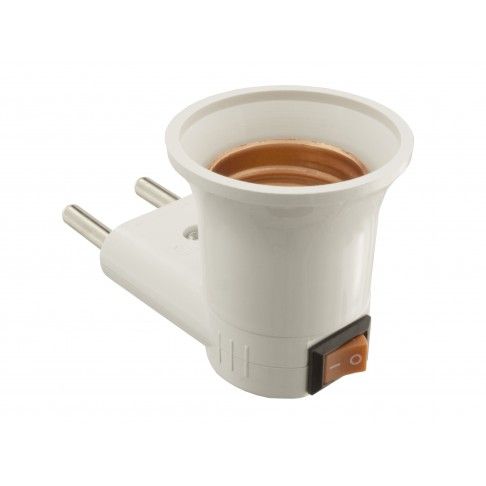 Ficha Suporte E27 com Interruptor Ficha Suporte E27 com Interruptor