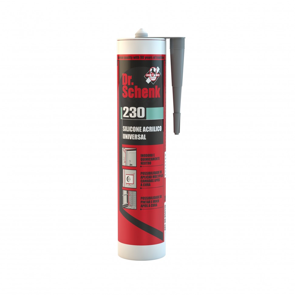Silicone Acr�lico 230 Universal Branco 290ml