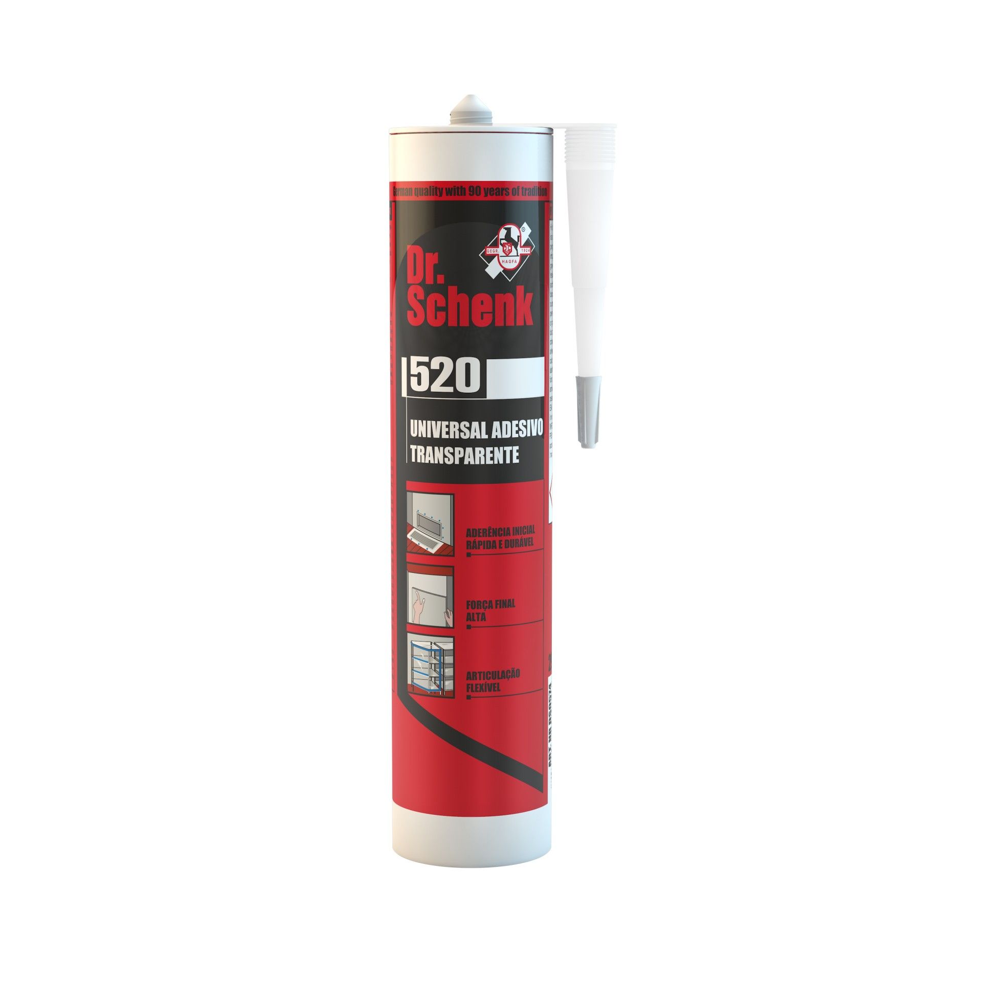 Cola Montagem 520 Transparente 290ml