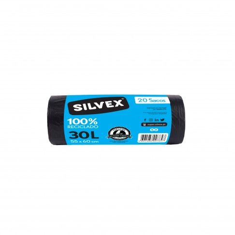 Sacos Lixo 30l Reciclado 20un Sacos Lixo 30l Reciclado 20un