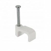 Abraçadeira com Prego Aço 8mm Pl 100un Abraçadeira com Prego Aço 8mm Pl 100un