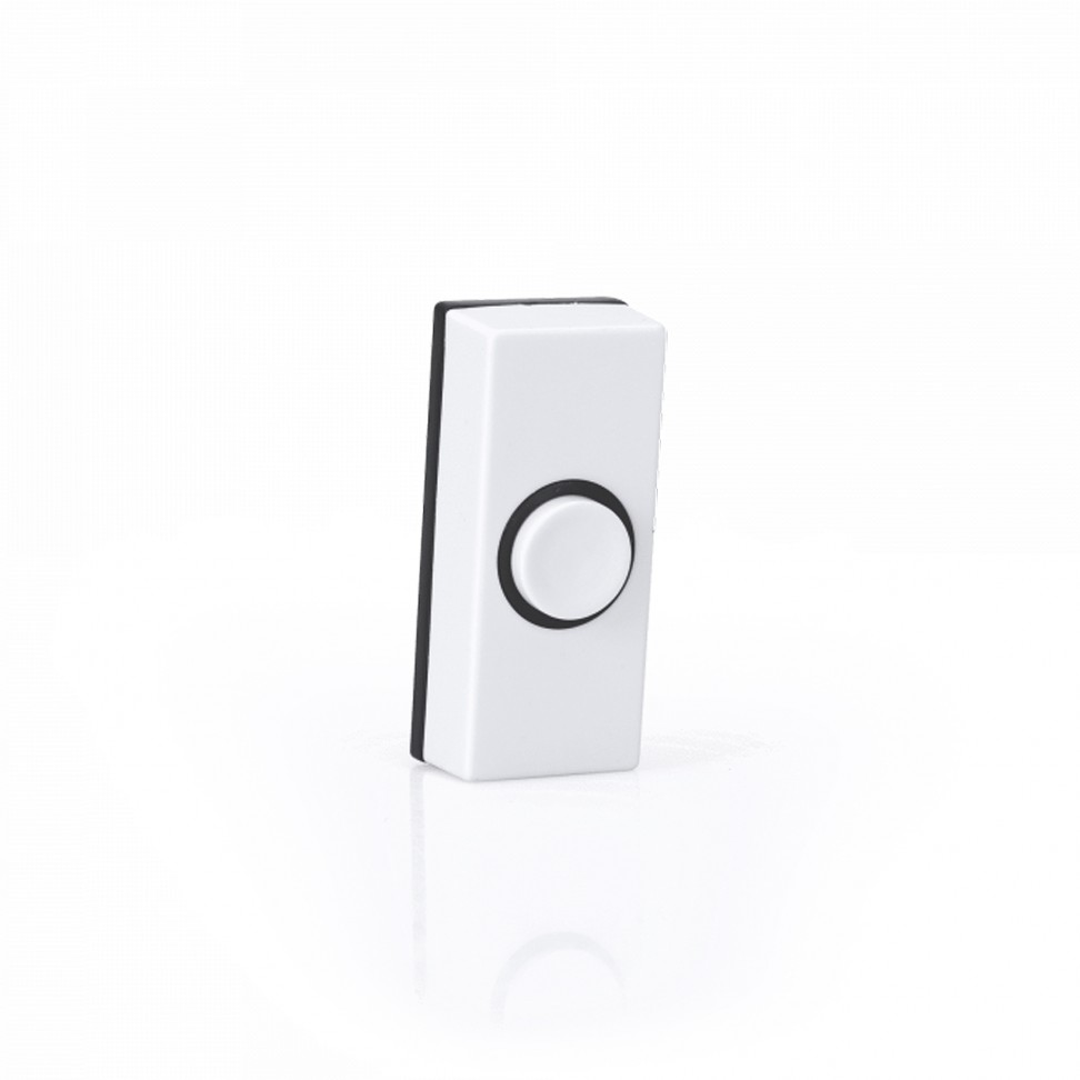 Bot�o de Campainha Branco