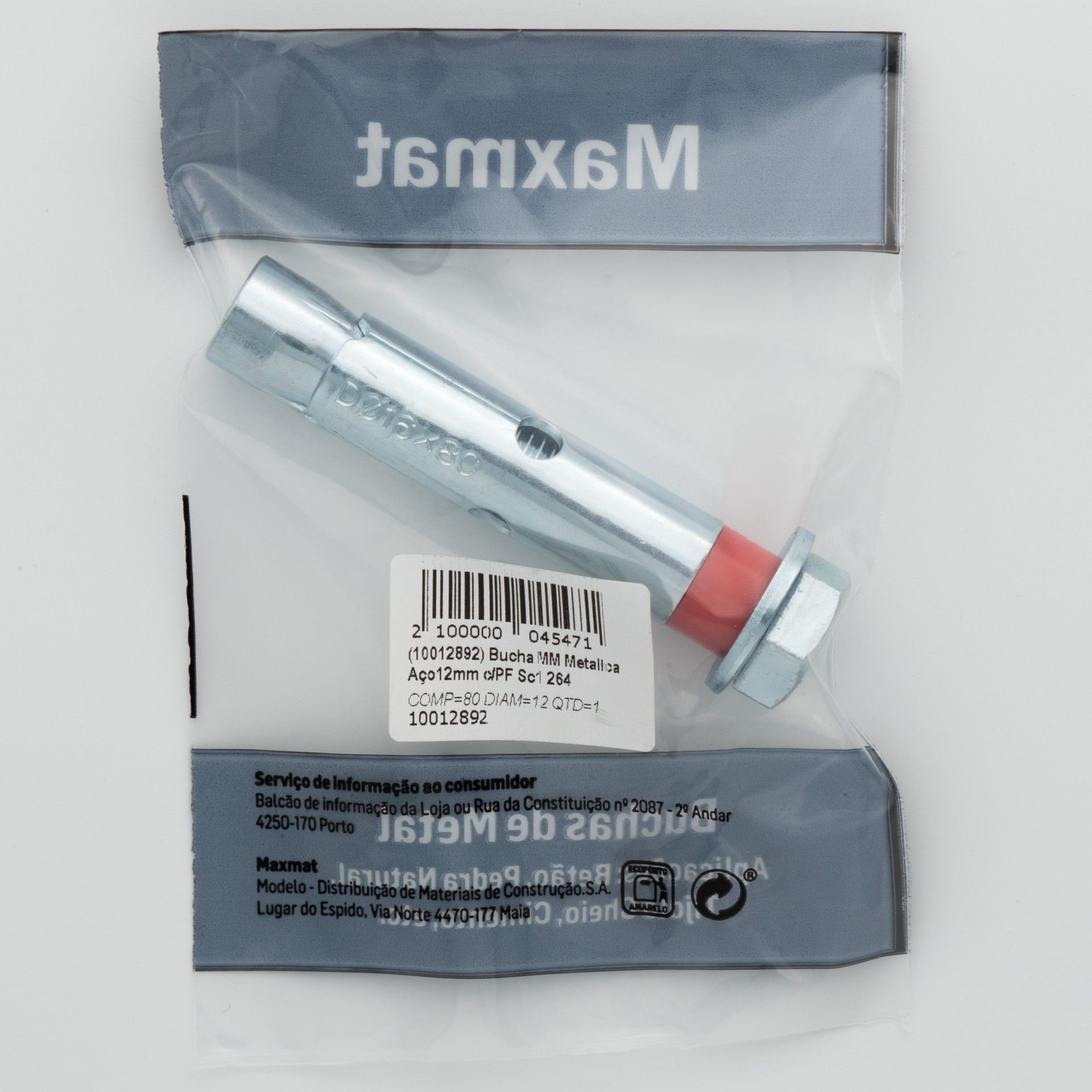 BUCHA AÇO COM PARAFUSO