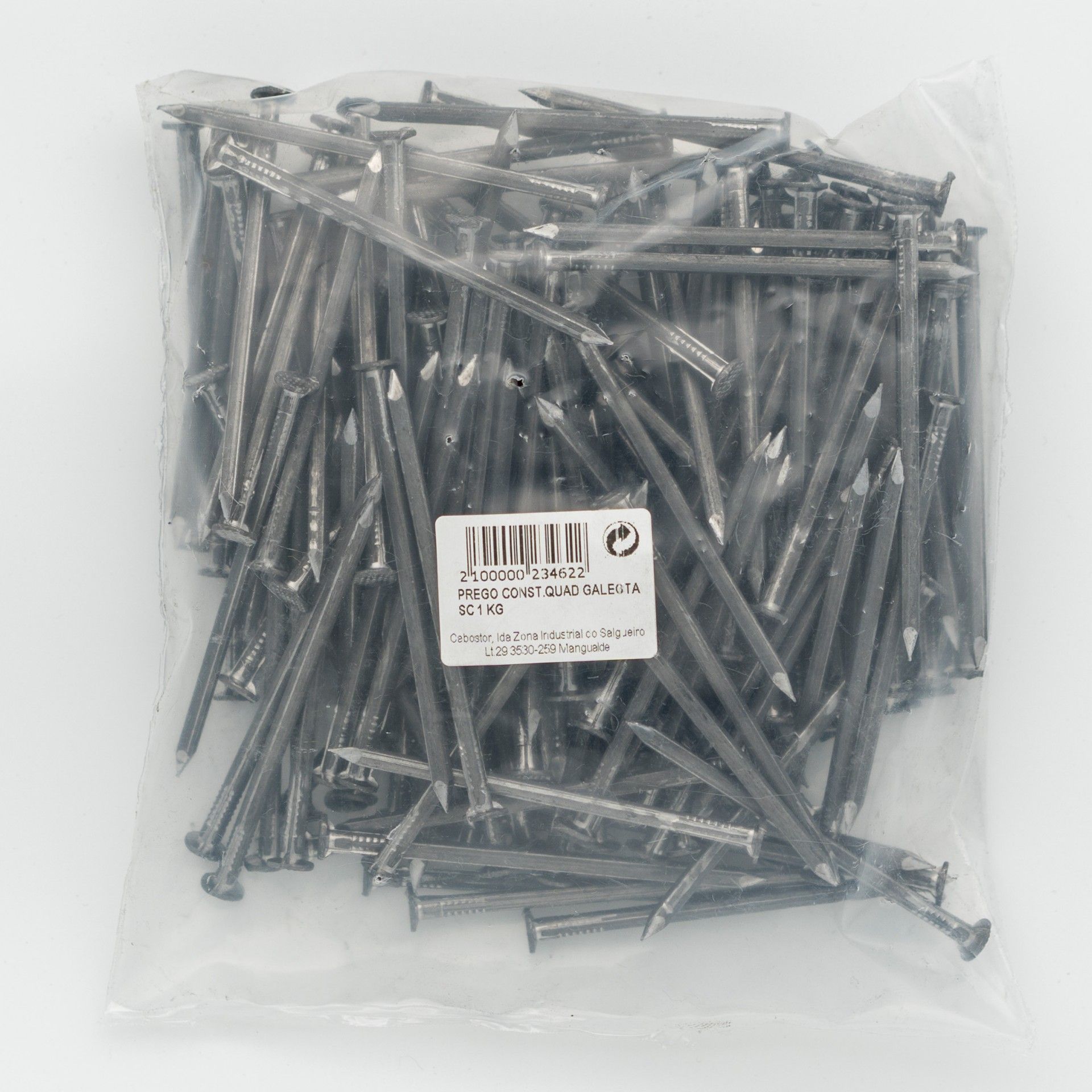 Prego Construção Quadrado Galeota Fe Sc 1kg