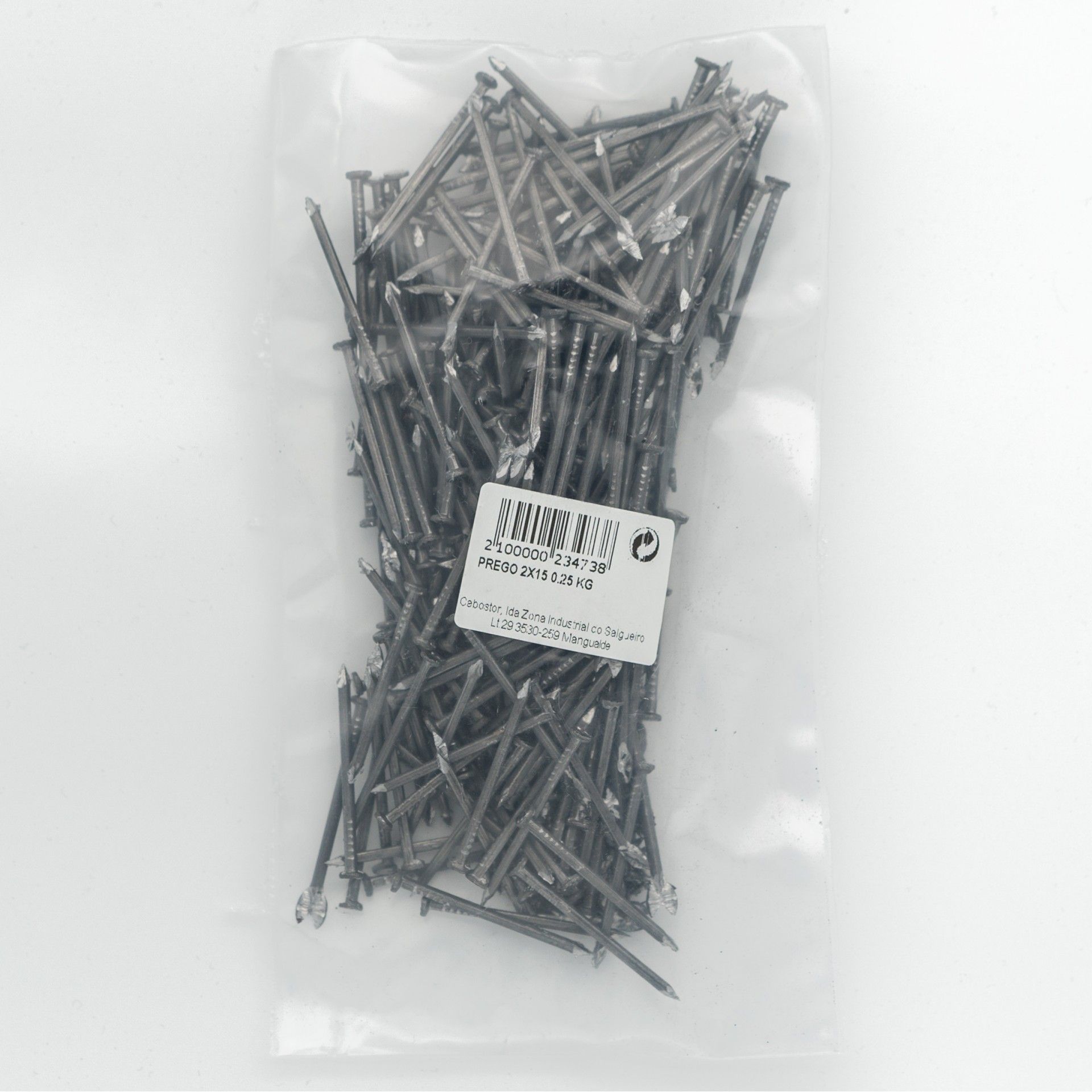 Prego 2x15 Sc. 0,25kg