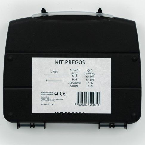 Caixa De Pregos Diversos 340pcs Caixa De Pregos Diversos 340pcs