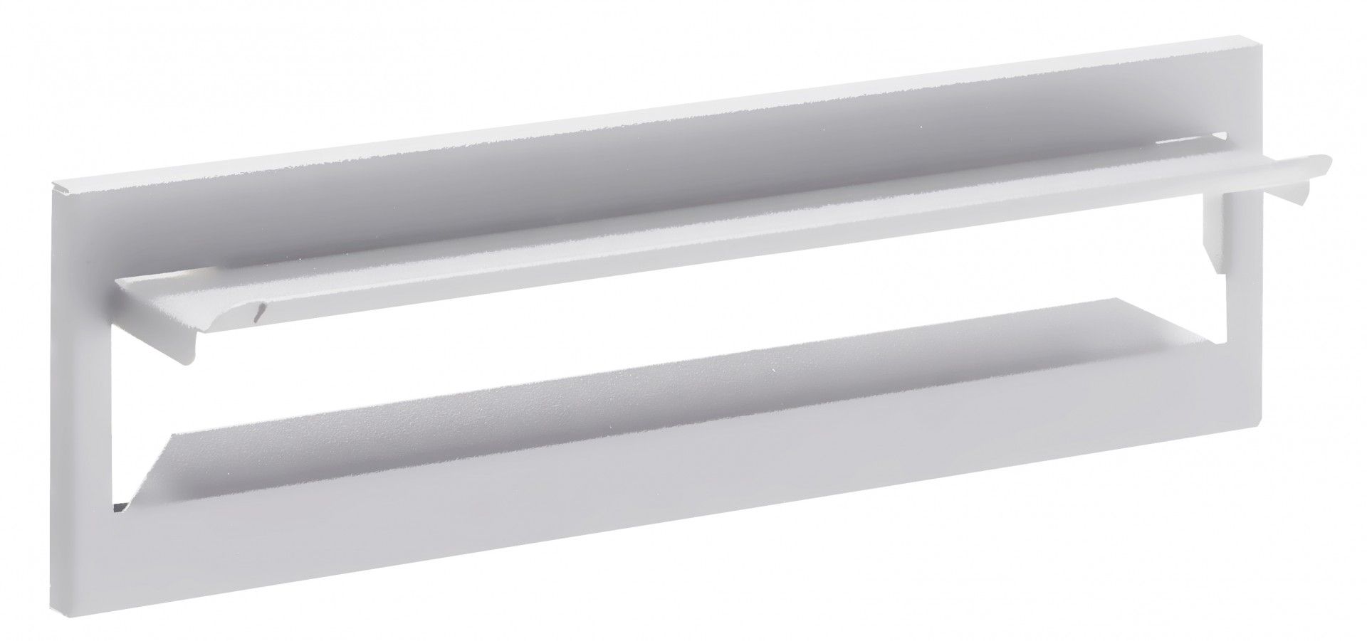 Frontal Caixa Correio Aço Galvanizado Branco