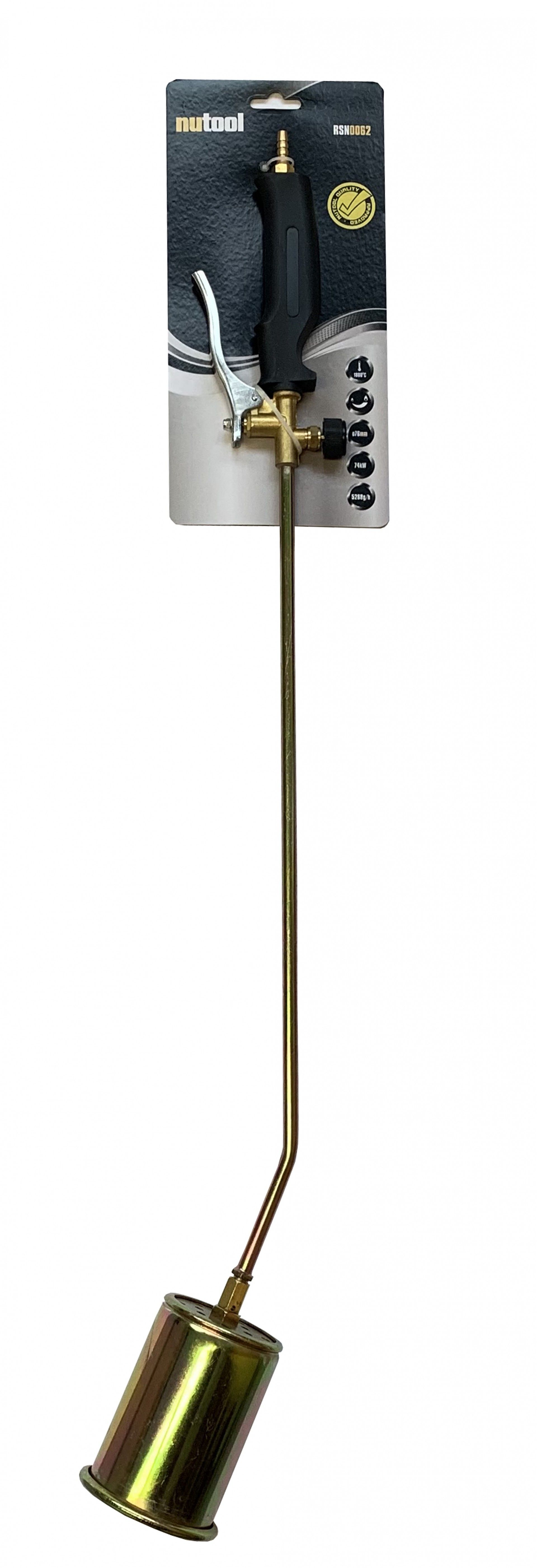 Maçarico Gás D76mm C/Gatilho