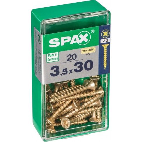 Parafuso Cabe�a Plana Yx 3,5x30 S 20un