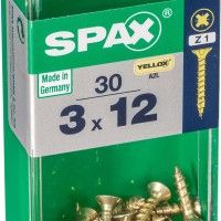 Parafuso Cabeça Plana Yelox 3x12 S 30un Parafuso Cabeça Plana Yelox 3x12 S 30un