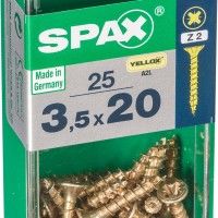 Parafuso Cabeça Plana Yx 3,5x20 S 25un Parafuso Cabeça Plana Yx 3,5x20 S 25un