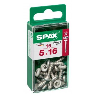 Parafuso Cabe�a Redonda Wx 5x16 S 16un