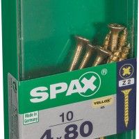 Parafuso Cabeça Plana Yelox 4x80 M 10un Parafuso Cabeça Plana Yelox 4x80 M 10un