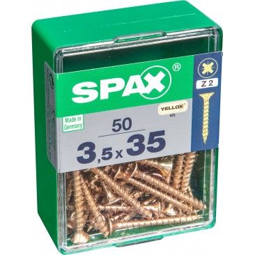 Parafuso Cabe�a Plana Yx 3,5x35 M 50un