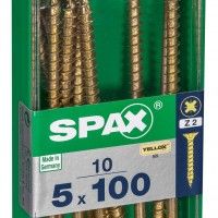 Parafuso Cabeça Plana Yelox 5x100 M 10un Parafuso Cabeça Plana Yelox 5x100 M 10un