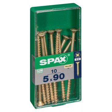 Parafuso Cabe�a Plana Yelox 5x90 M 10un