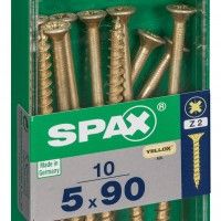 Parafuso Cabe�a Plana Yelox 5x90 M 10un