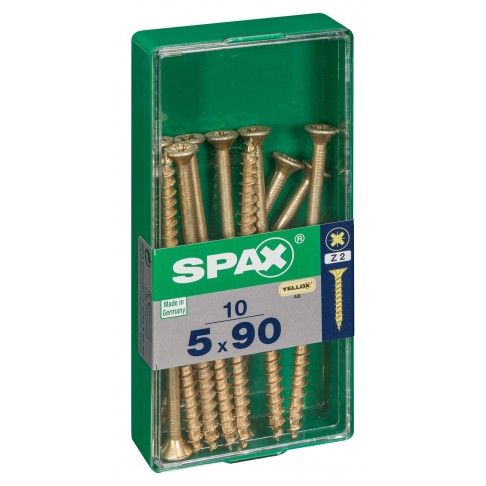 Parafuso Cabe�a Plana Yelox 5x90 M 10un