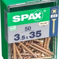 Parafuso Cabe�a Plana Yx 3,5x35 M 50un