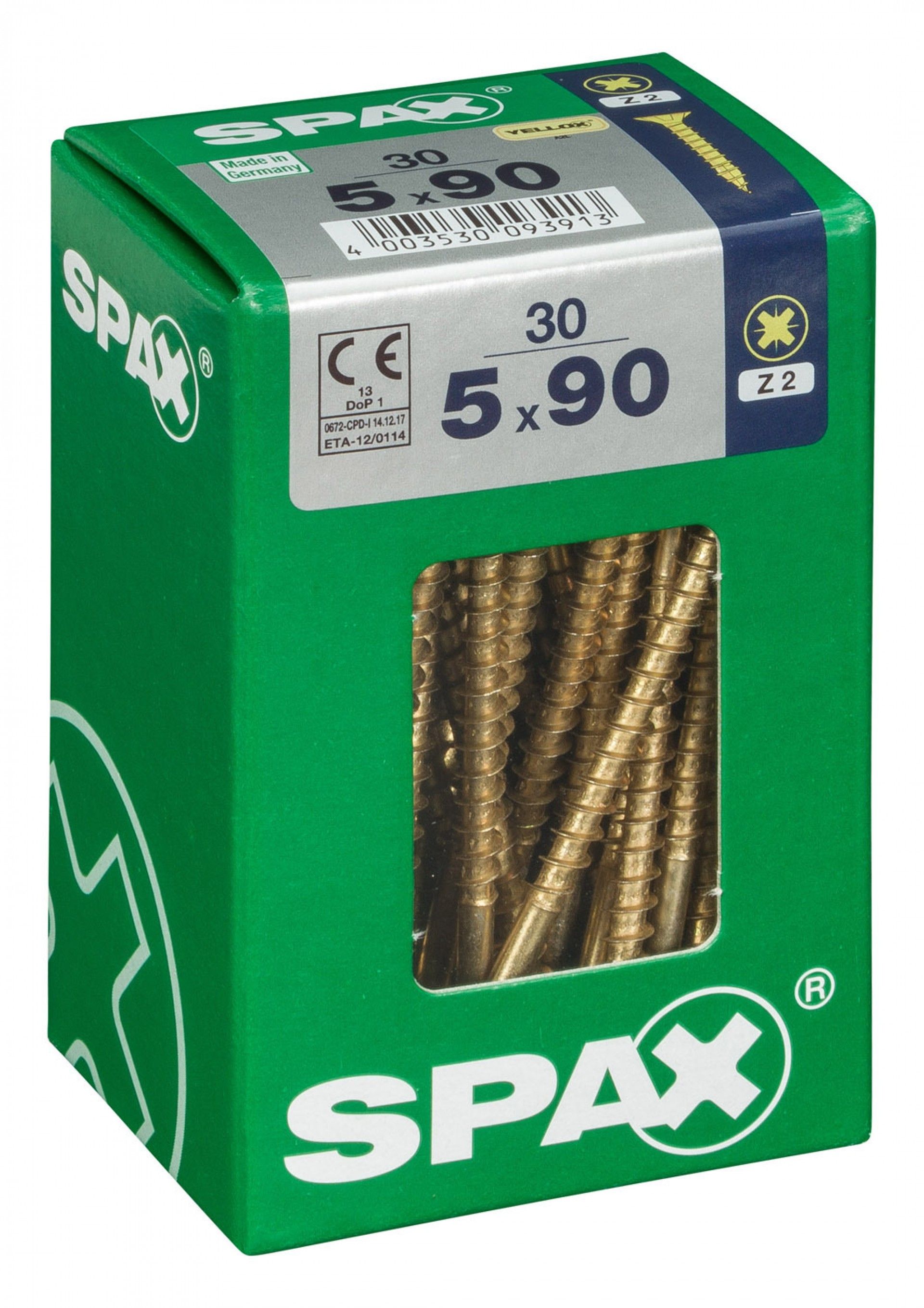 Parafuso Cabeça Plana Yelox 5x90 L 30un