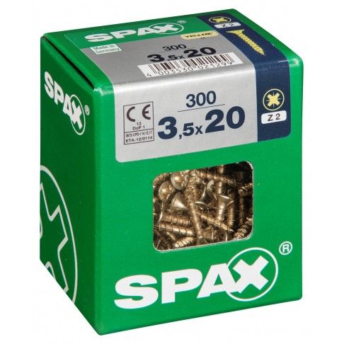 Parafuso Cabeça Plana Yx 3,5x20 L 300un Parafuso Cabeça Plana Yx 3,5x20 L 300un