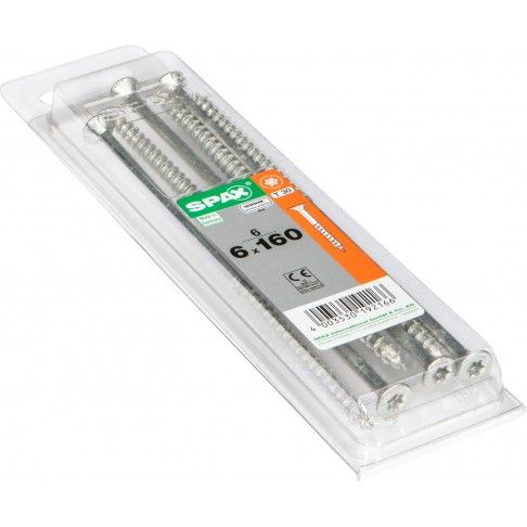 Parafuso Cabeça Plana Wx 6x160 M 6un Parafuso Cabeça Plana Wx 6x160 M 6un
