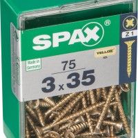 Parafuso Cabeça Plana Yelox 3x35 M 75un Parafuso Cabeça Plana Yelox 3x35 M 75un