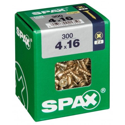 Parafuso Cabeça Plana Yelox 4x16 L 300un Parafuso Cabeça Plana Yelox 4x16 L 300un