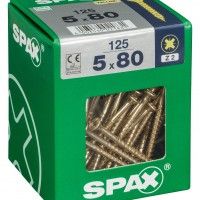 Parafuso Cabe�a Plana Yx 5x80 Xl 125un