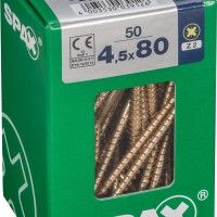 Parafuso Cabeça Plana Yx 4,5x80 L 50un Parafuso Cabeça Plana Yx 4,5x80 L 50un