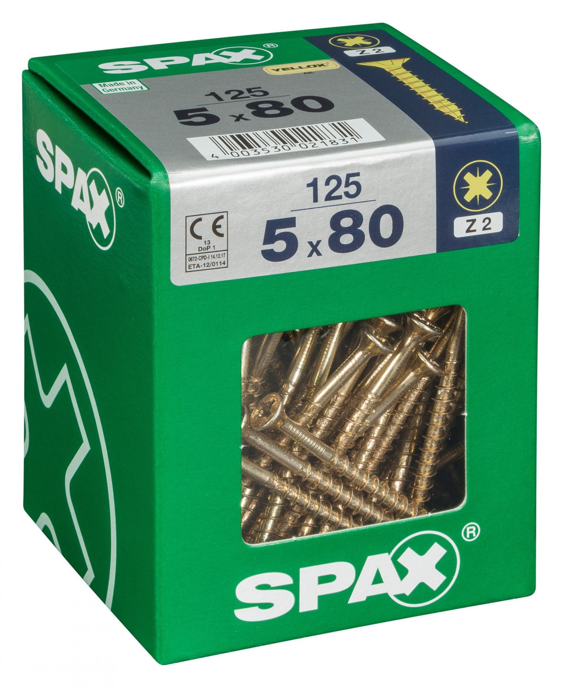 Parafuso Cabeça Plana Yx 5x80 Xl 125un