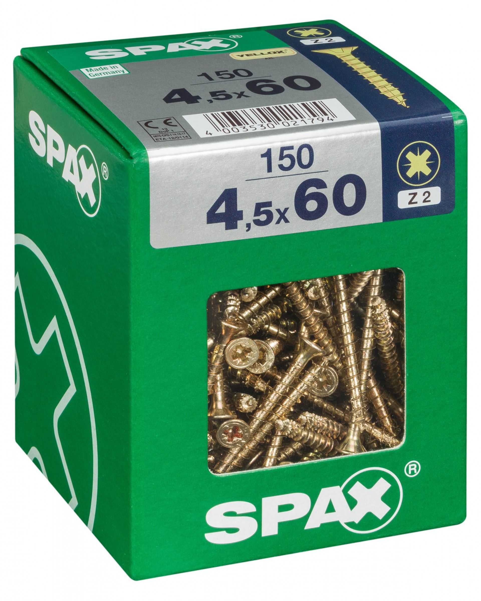 Parafuso Cabeça Plana Yx 4,5x60 Xl 150un