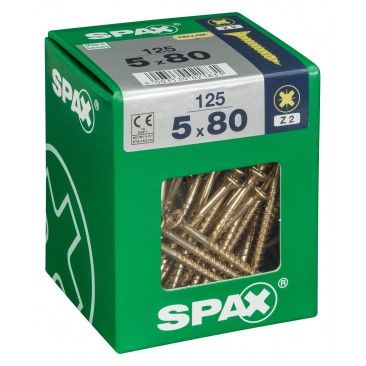 Parafuso Cabe�a Plana Yx 5x80 Xl 125un