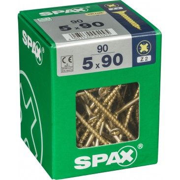 Parafuso Cabe�a Plana Yelox 5x90 Xl 90un