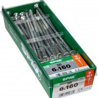 Parafuso Cabeça Plana Wx 6x160 Xxl 50un Parafuso Cabeça Plana Wx 6x160 Xxl 50un