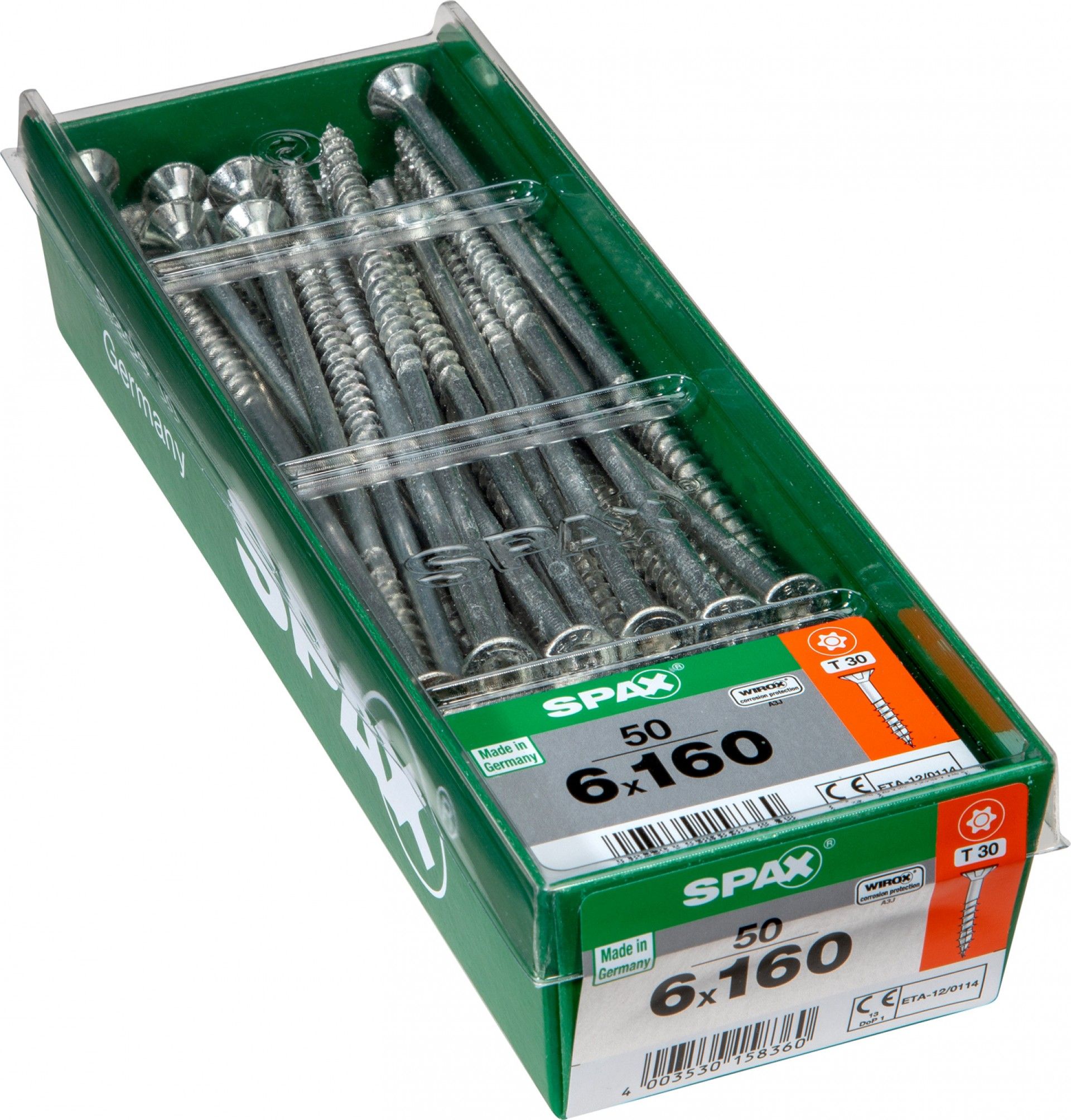 Parafuso Cabeça Plana Wx 6x160 Xxl 50un