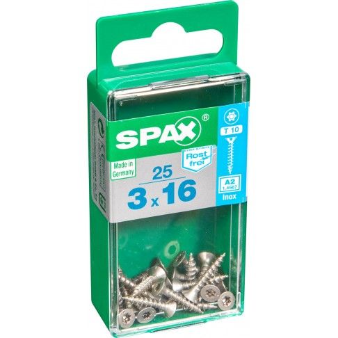 Parafuso P/Madeira Inox Trx 3x16 S 25 Parafuso P/Madeira Inox Trx 3x16 S 25