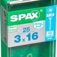 Parafuso P/Madeira Inox Trx 3x16 S 25 Parafuso P/Madeira Inox Trx 3x16 S 25