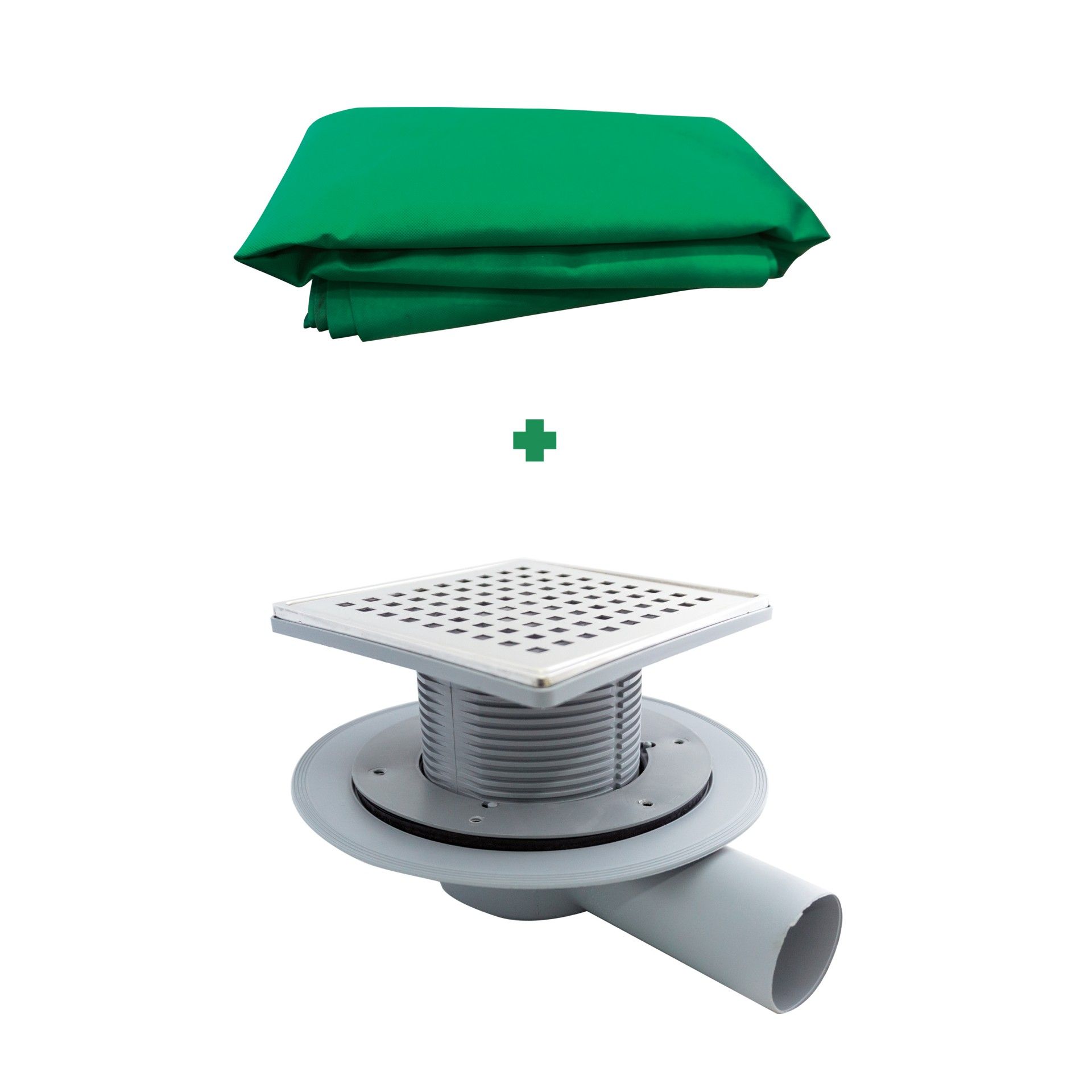 Kit Sifão C/Tela 10x10 H D50