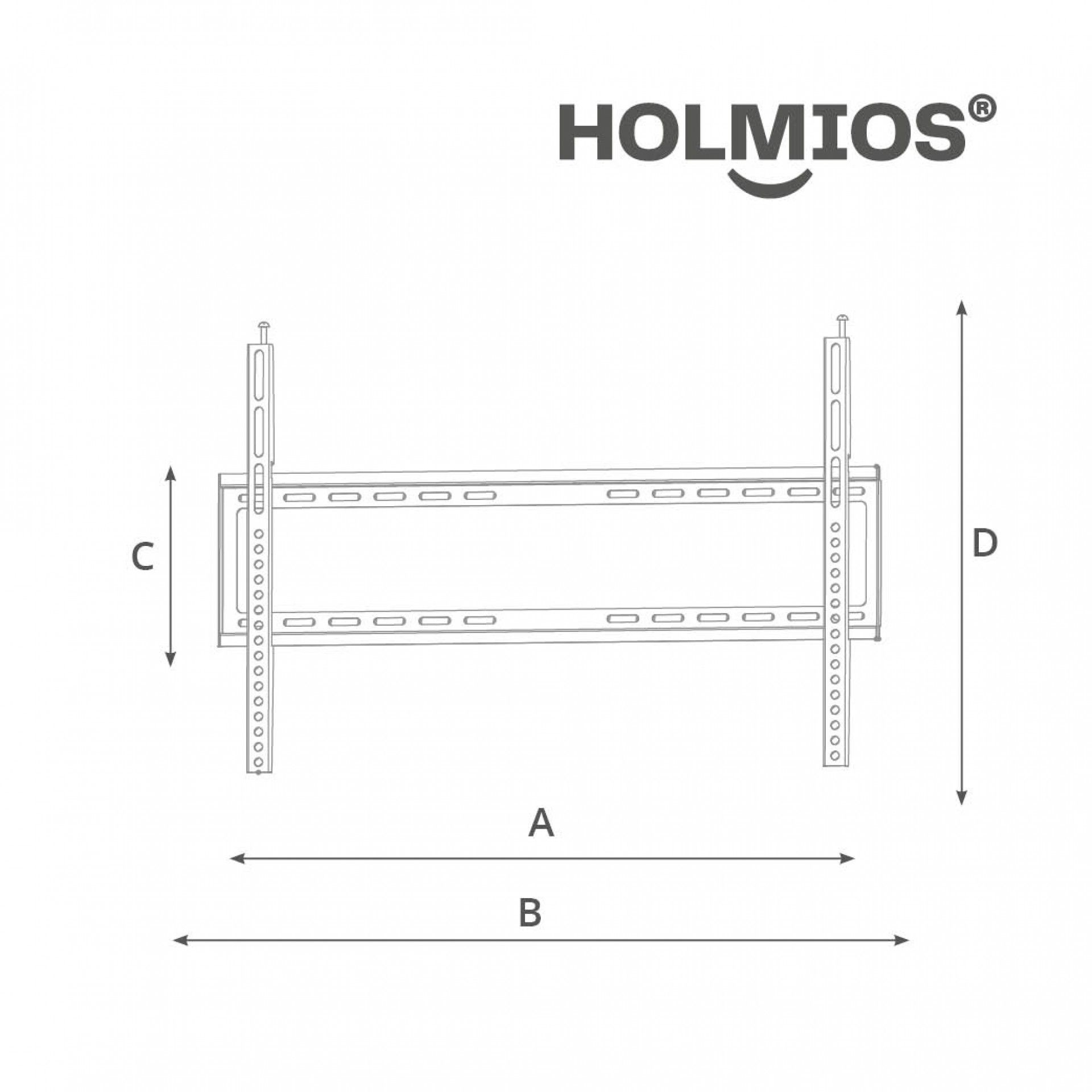 Suporte Tv 37"- 70" Fixo