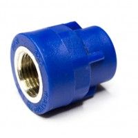 Casquilho F Ppr D20x3/4' Azul Casquilho F Ppr D20x3/4' Azul