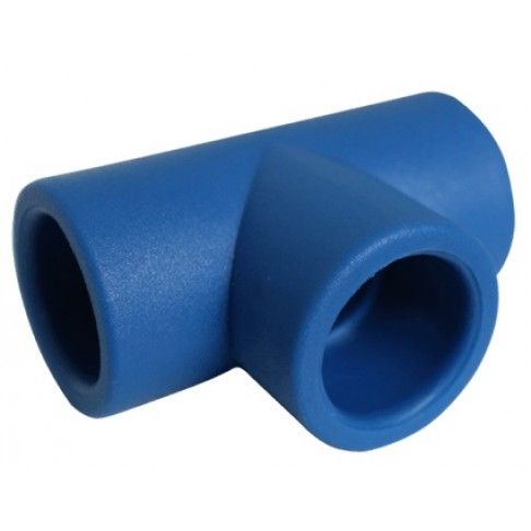 Tê Reduçao Ppr D25x20x25 Azul Tê Reduçao Ppr D25x20x25 Azul