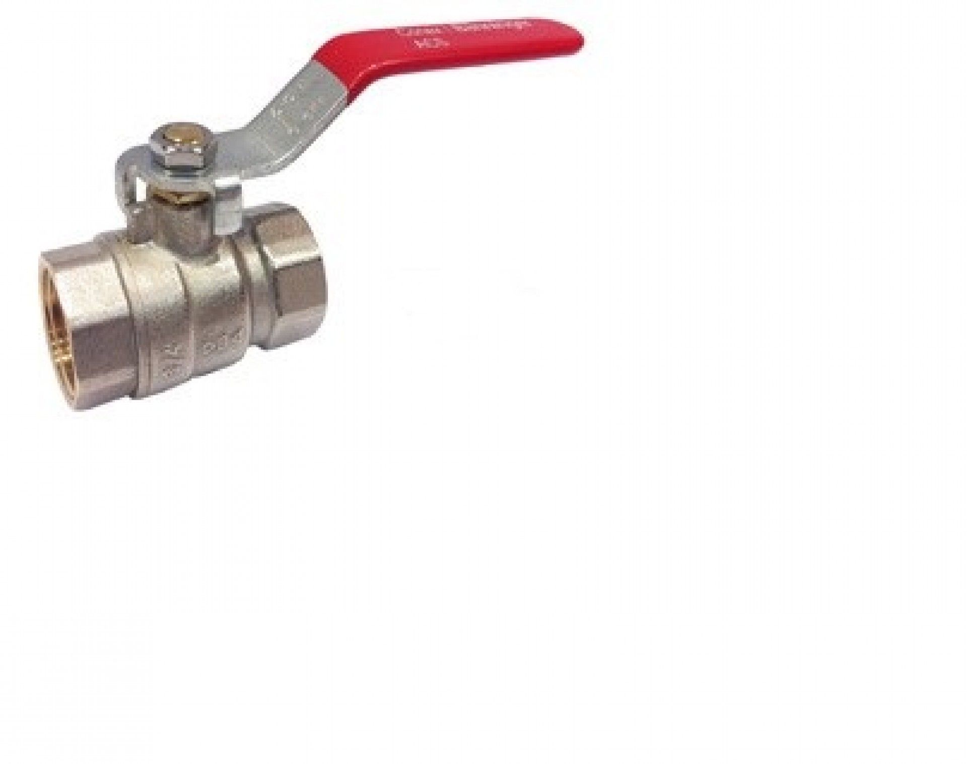 Válvula Esfera C/Manípulo 1/2 Pas.Total F/F