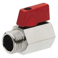 Mini válvula Esfera Macho/Fêmea 3/8 Mini válvula Esfera Macho/Fêmea 3/8